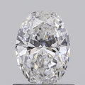 0.70ct Oval Lab Grown Diamond (Colour E, Clarity VS2, IGI Certified)